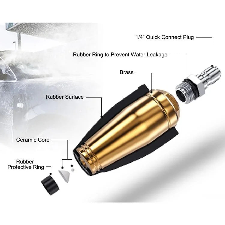 Turbo Nozzle, Rotating Pressure Washer Nozzle-8